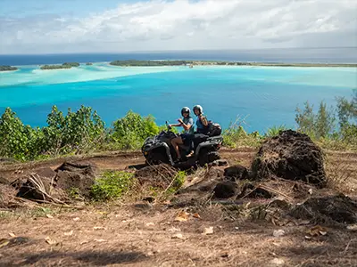 Expérience combinée Terre & Mer à Bora Bora avec Moana Adventure Tours