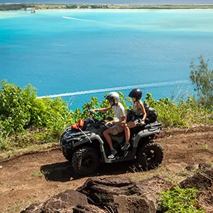 ATV and Reef Discovery snorkeling combo in Bora Bora