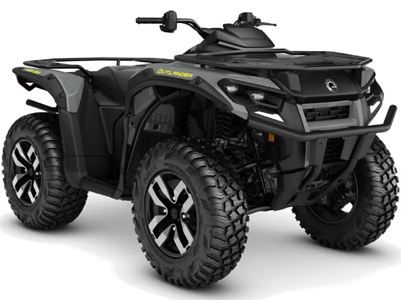 Front view of a Can-Am ATV used for Bora Bora tours